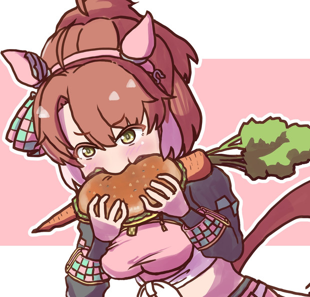 私だって食べたい……