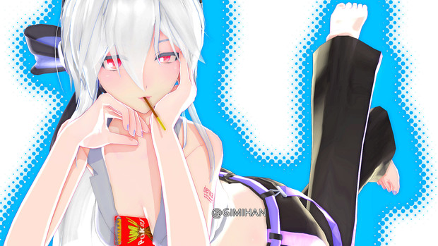 ハクさんとポッキー