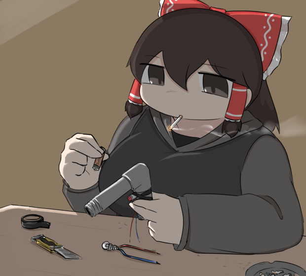 銃を密造するMARU