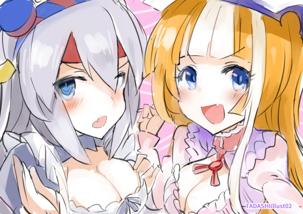 おっきくなったやよいちゃんとタマちゃん