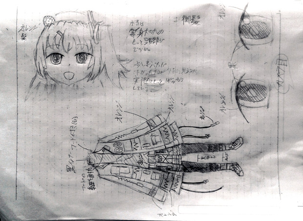 キャラデザ研究(個人)