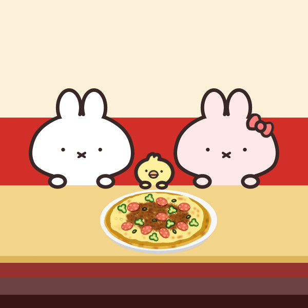 ピザの日だよ