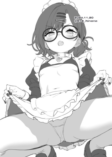 ビキニメイド眼鏡ロリ円香