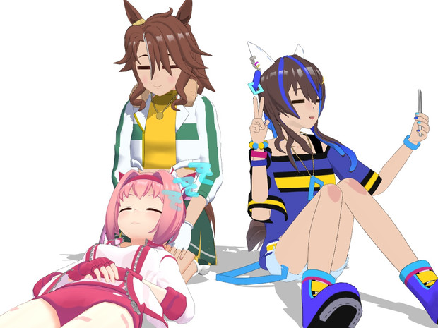 ウララちゃんなら隣で寝てまーす