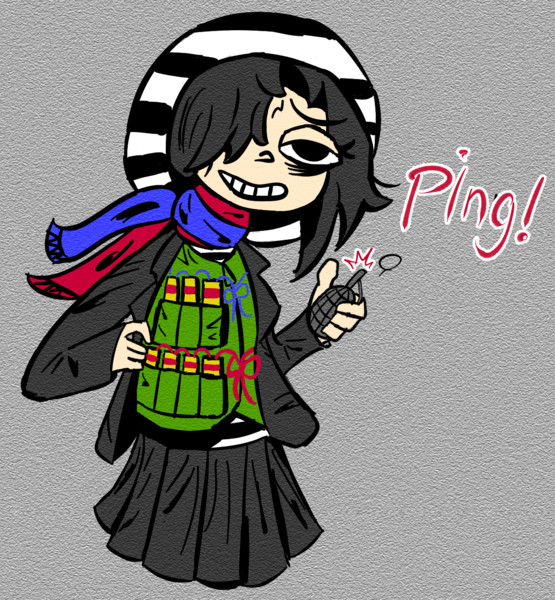 「ほら、撃ってみなよ。一緒に吹っ飛ぼう」