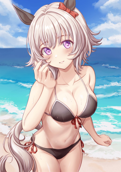 ビキニ姿のカレンチャン