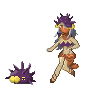 ウニつかいの　母ウニが　勝負をしかけてきた！