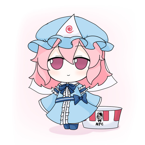 ふもふも幽々子