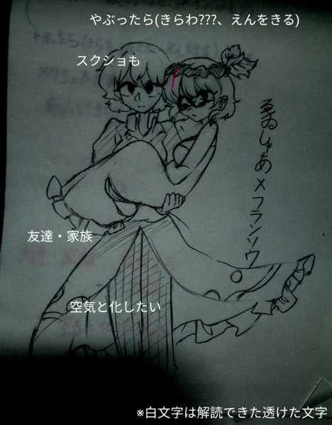 Myu☆姉貴の闇が見える謎の紙くん