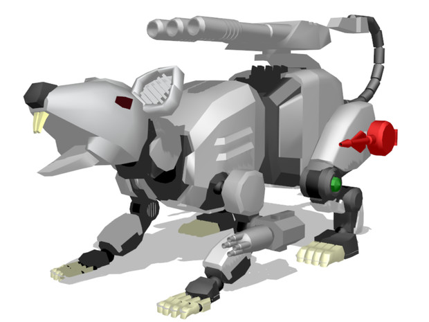 ネズミ型ゾイド「モイスヒェン」