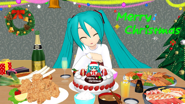 メリークリスマスなチョコ板の配布