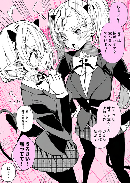 サキュバスのいる日常・ケンカすんな！