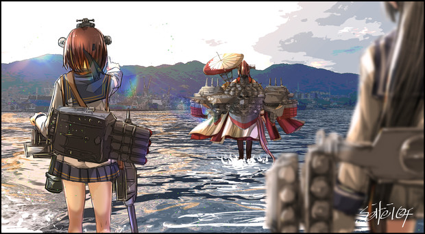 艦隊、呉へ帰還す。