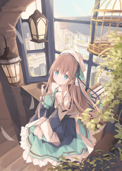 本と女の子