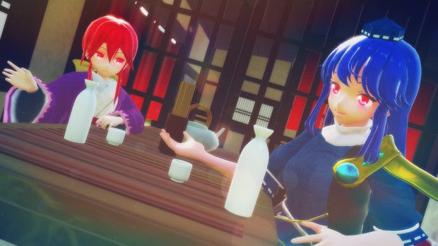 偶然出会った二人