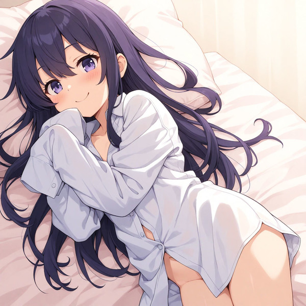 ワイシャツを着る暁