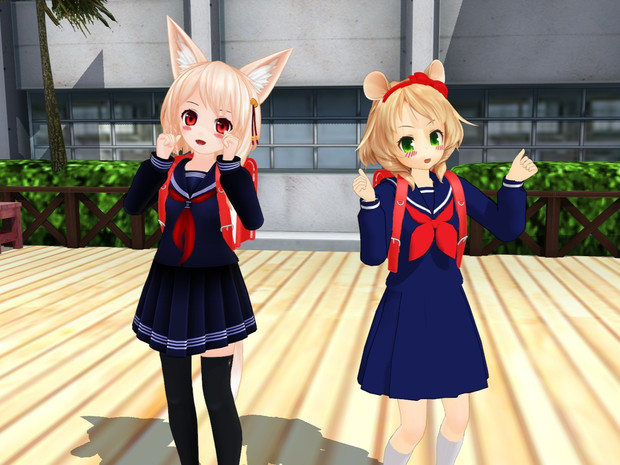 セーラー服にランドセル