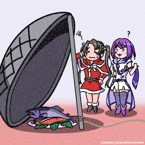 【艦これ】実力行使、5秒前？【瑞鶴/レキシントン】