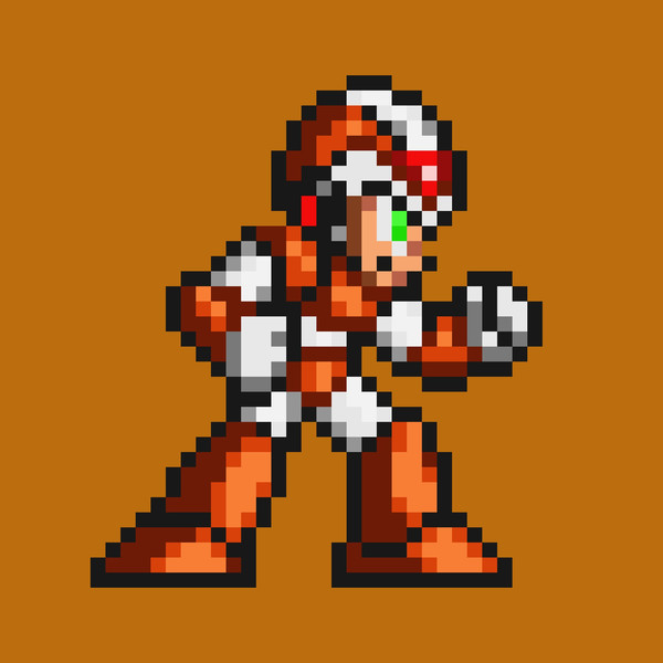 ドット絵「エックスS」クリスマス.Ver 24 CRW SFC JPEG