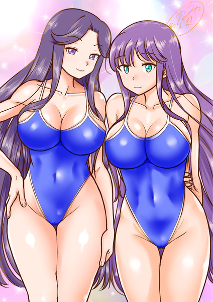 聖闘士星矢の沙織お嬢様とパンドラ様・SKEBリクエスト感謝！！！
