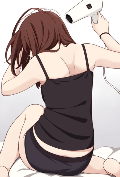 髪の毛を乾かしてる姿を見ていたい