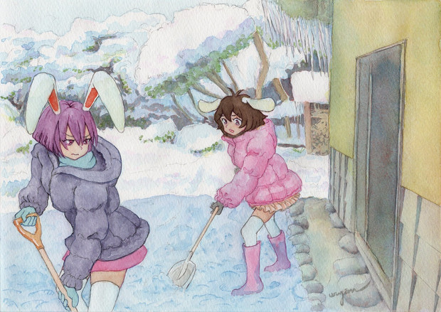 毎月17日と18日はイナバの日【雪かき】