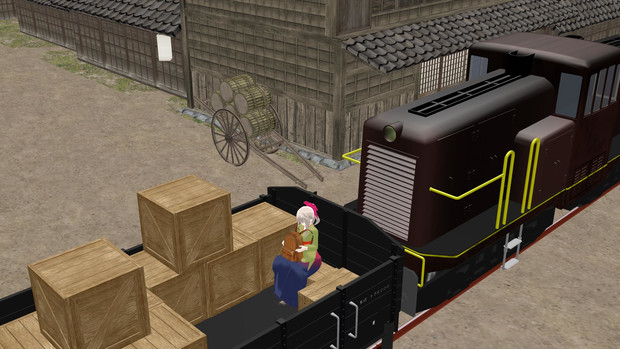 珍しいお客さん