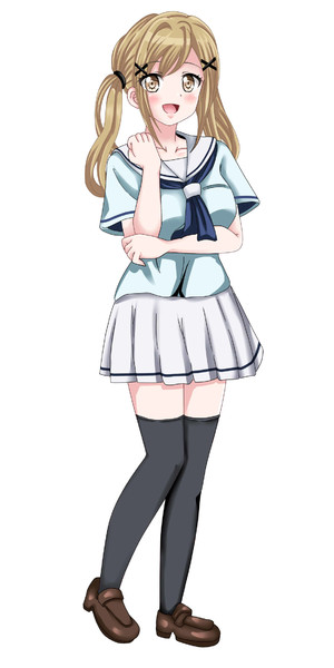 バンドリ 市ヶ谷有咲 制服 School 会員証