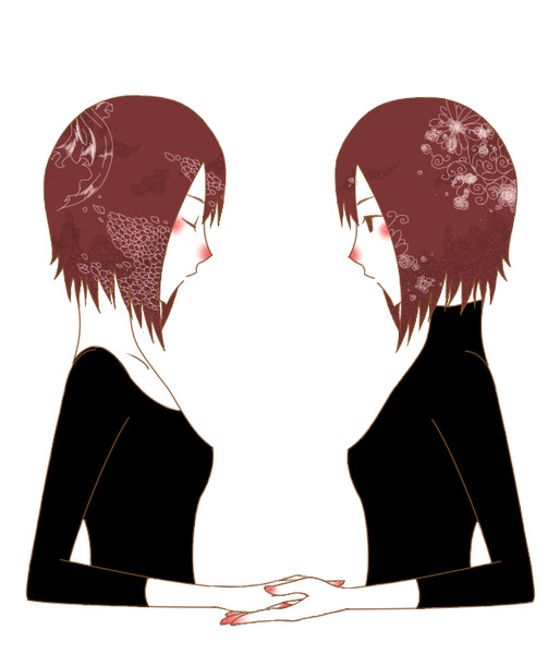 自分が二人 わさび さんのイラスト ニコニコ静画 イラスト