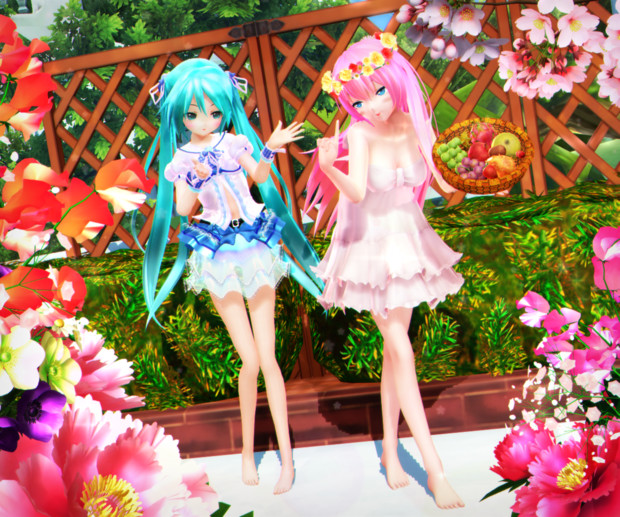【今日のYYBルカさん】フルーツ集め…♡