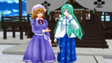 「幻想郷外の人に会うなんてひさしぶりだな～」