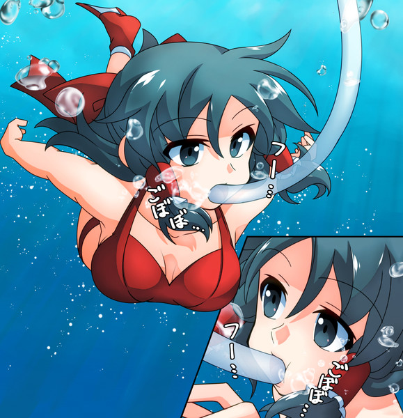 「skeb」ビキニ霊夢