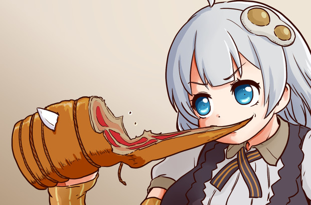 ハム丸かじりあかり