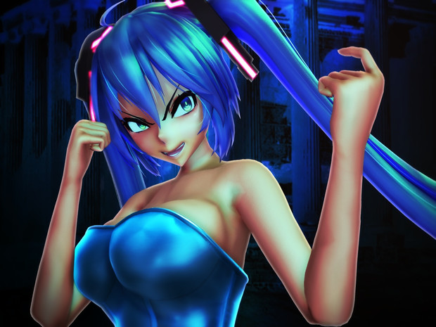 初音ミクの挑発…！