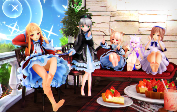 【今日のレア様】エイミちゃんは どの足裏さんが好きかな♡