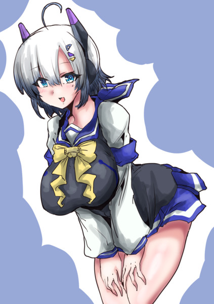 今日のミニスカJK制服