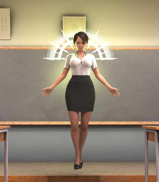 新任女教師は女神である