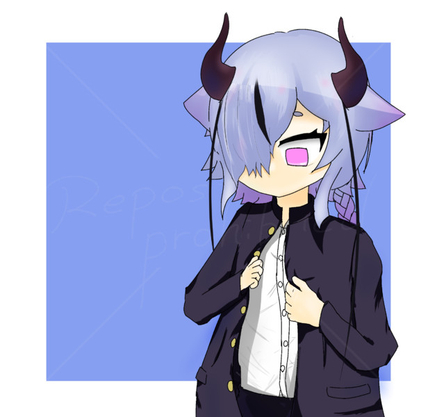 学生服お着換えミコトくん(メカクレ差分)