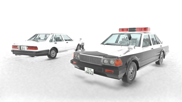 【MMD】Y31日産・セドリック オリジナル&パトカー【モデル配布あり】