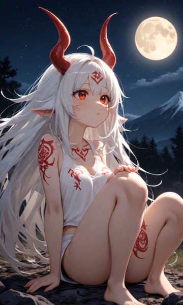 獣角の戦士　萌木　シラヤキ