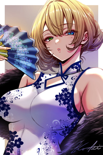 チャイナドレス楓さん②