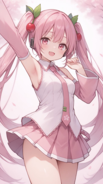 春分の日な桜ミクさん！