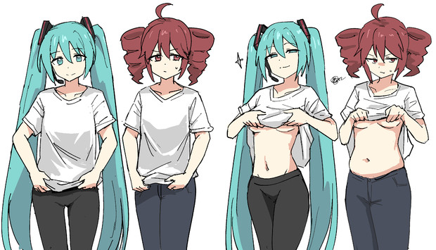 ミクテト着痩せ