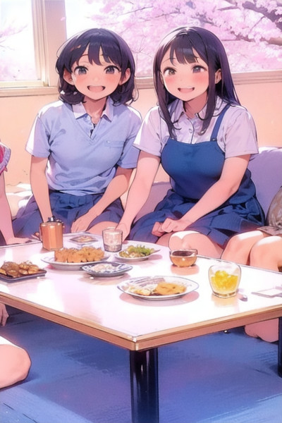 ジュースで乾杯のジャケットイラスト