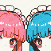ドット絵 「ロックマン」700xp 18ichi ファミコン 1987 / zuki ドット絵 「ロックマン」700xp 18ichi ファミコン 1987 / zuki