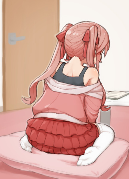 寿司ガキの後ろ姿