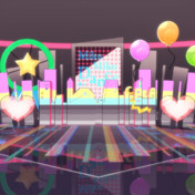 はまち様　リクエスト品 MMDステージ配布あり】鴇色ステージ / はまち さんのイラスト