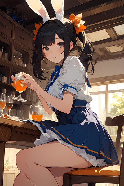 ウサギの女の子「メイベルちゃん」