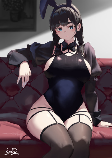 魅惑の競泳バニー