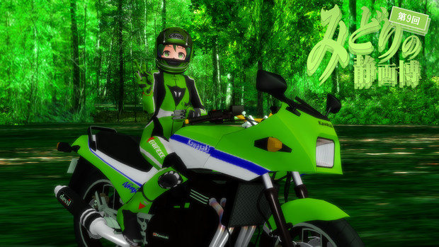 第9回みどりの静画博 KawasakiNinjya 1